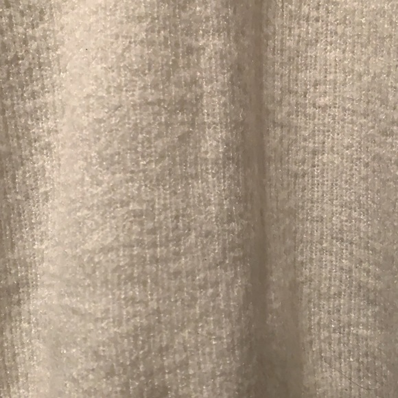 Fluffy White Only Pullover V-neck (brand new never worn) - Picture 4 of 5